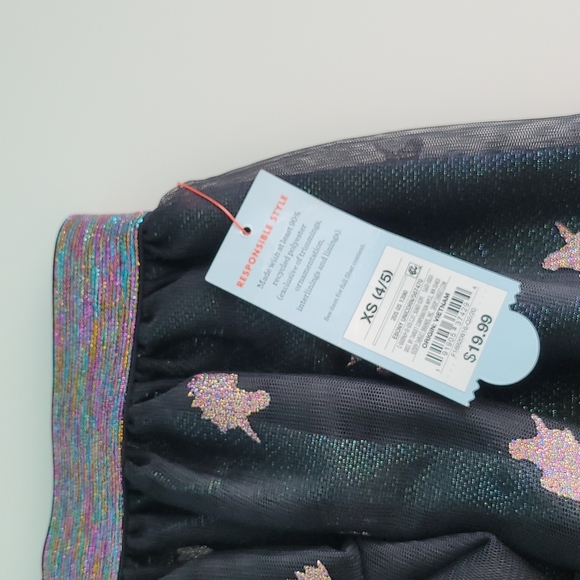 Girls Unicorn Skirt size 4-5 - Picture 4 of 4